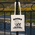 Books The Original Handheld Device Book Lover Canvas Tote Bag
