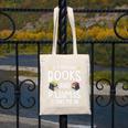Books And Pajamas Count Me In Saying Read Book Lover Canvas Tote Bag