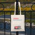 Books Saying JOMO Joy Of Missing Out For Bookworms Canvas Tote Bag Books Saying JOMO Joy Of Missing Out For Bookworms Canvas Tote Bag
