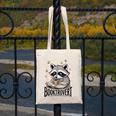 Booktrovert Raccoon Reading And Coffee For Book Lover Canvas Tote Bag