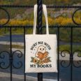 Bury Me With My Books Ghost Tee Canvas Tote Bag