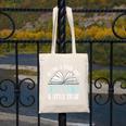 Buying A Book And Getting A Little Treat Canvas Tote Bag Buying A Book And Getting A Little Treat Canvas Tote Bag