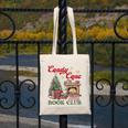 Candy Cane Book Club Holiday Party & Book Exchange Canvas Tote Bag Candy Cane Book Club Holiday Party & Book Exchange Canvas Tote Bag