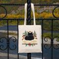 Cat On Open Book Mushrooms Ferns Dark Academia Canvas Tote Bag Cat On Open Book Mushrooms Ferns Dark Academia Canvas Tote Bag