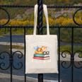 Cats And Books Easily Distracted By Book & Cat Lover Men Women Kids Canvas Tote Bag