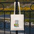 Cats And Books Read Reading Librarian Book Across America Canvas Tote Bag