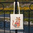 Cats Reading Books Librarian Library Readers Canvas Tote Bag