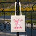 Chapter Thirty Est 1995 Cute 30th Birthday Book Bow Coquette Canvas Tote Bag