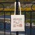 Christmas Book Lover Reading Reader Men Women Kids Xmas Canvas Tote Bag
