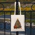 Christmas Tree Bookshelf Book Lover Library Canvas Tote Bag Christmas Tree Bookshelf Book Lover Library Canvas Tote Bag