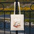 Coffee Cats & Books Cute Cat Book Lover Reading Canvas Tote Bag