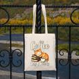 Coffee Cats And Books Lover For Women & Men Coffee Canvas Tote Bag