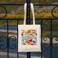 Comic Book Pop Art Modern Fun Canvas Tote Bag Comic Book Pop Art Modern Fun Canvas Tote Bag