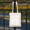 Cool Introvert Just Pretends I'm Not Heres Canvas Tote Bag