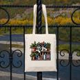 Cosy Sloth In Bookshelf With Plants Canvas Tote Bag