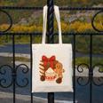 Cute Christmas Books Gingerbread Xmas Book Lover Teacher Canvas Tote Bag