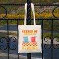 Cute Librarian Library Book Lover Keeper Of Endless Stories Canvas Tote Bag