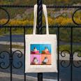 Cute Penguin Reading Book School Librarian Teacher Student Canvas Tote Bag