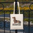 Dachshund Dog Dachshund Decor Books Nerds Dachshund Canvas Tote Bag