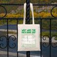 Dad Joke Why Was The Math Book Sad Pun Dad Jokes Canvas Tote Bag