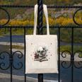 Dark Romance Is My Therapy Book Lover Merch Trigger Warning Canvas Tote Bag