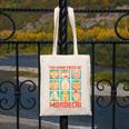 DCC Many Faces Of Mordecai Grid Gamer Series Book Canvas Tote Bag