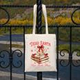 Dear Santa More Books Please Reading Book Lover Christmas Canvas Tote Bag