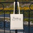 Disney Winnie The Pooh Eeyore Pooh & Piglet Carrying Books Canvas Tote Bag