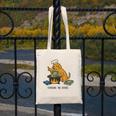 Dog Cooking The Books Canvas Tote Bag