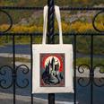 Dracula's Castle Book Cover Illustration Canvas Tote Bag