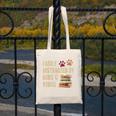Easily Distracted By Dogs And Books Pets Books Lovers Canvas Tote Bag Easily Distracted By Dogs And Books Pets Books Lovers Canvas Tote Bag