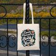 Easily Distracted By Yarn And Books Canvas Tote Bag
