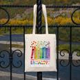 Equality Hurts No One Book Flower Rainbow Pride Month LGBTQ Canvas Tote Bag Equality Hurts No One Book Flower Rainbow Pride Month LGBTQ Canvas Tote Bag