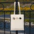 Everything a Girl Needs Books Coffee Jesus Canvas Tote Bag