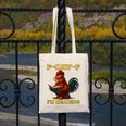 F-CAW-F I'm Reading Chicken Book Lover Introvert Meme Canvas Tote Bag
