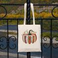 Fall Book Pumpkin Halloween Teacher Librarian Thanksgiving Canvas Tote Bag