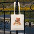 Fall Book Vintage Turkey Thanksgiving Reading Book Lovers Canvas Tote Bag