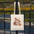 Fall Colors s I Love Fall s Books & Pumpkins Canvas Tote Bag