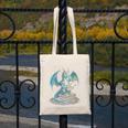 Fantasy Dragon Reading Magical Book Lover Halloween Vibes Canvas Tote Bag Fantasy Dragon Reading Magical Book Lover Halloween Vibes Canvas Tote Bag