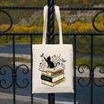 Fantasy Drama Tragedy Cat Book Lover Reading Humor Canvas Tote Bag
