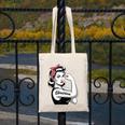 Female Librarian Rosie Riveter Book Guardian Woman Canvas Tote Bag