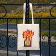 Flames And Lighter Costume For Matchbook Lovers Canvas Tote Bag