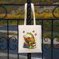 Frog & Toad Fishing Vintage Classic Book Frog Reading Book Canvas Tote Bag