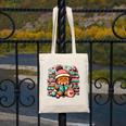 Gingerbread Reading Book Lovers Christmas Bookworm Librarian Premium Canvas Tote Bag