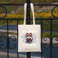 Go Away I'm Reading Book Reader Cute Fox Loves Books Canvas Tote Bag