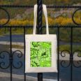 Green Comic Book Green Graphic Canvas Tote Bag