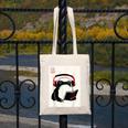 Grumpy Frog Books Music Kawaii Ink Japanese Canvas Tote Bag
