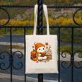 Halloween Ghost Reading Book Lovers Coffee Girl Women Canvas Tote Bag Halloween Ghost Reading Book Lovers Coffee Girl Women Canvas Tote Bag