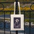 High Priestess Tarot Art Celestial Mystic Book Lover Canvas Tote Bag High Priestess Tarot Art Celestial Mystic Book Lover Canvas Tote Bag