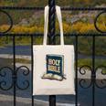 Holy Book Costume For Jesus And Bible Lovers Canvas Tote Bag